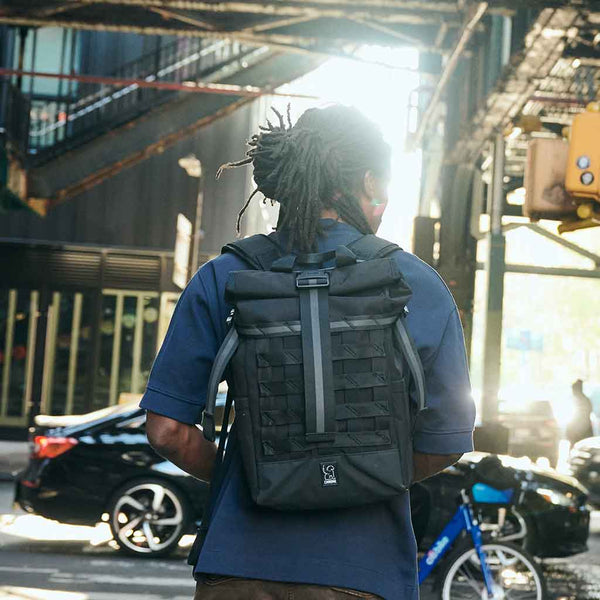 Chrome Industries Barrage 18L Pack Rolltop Bag Black WildBounds