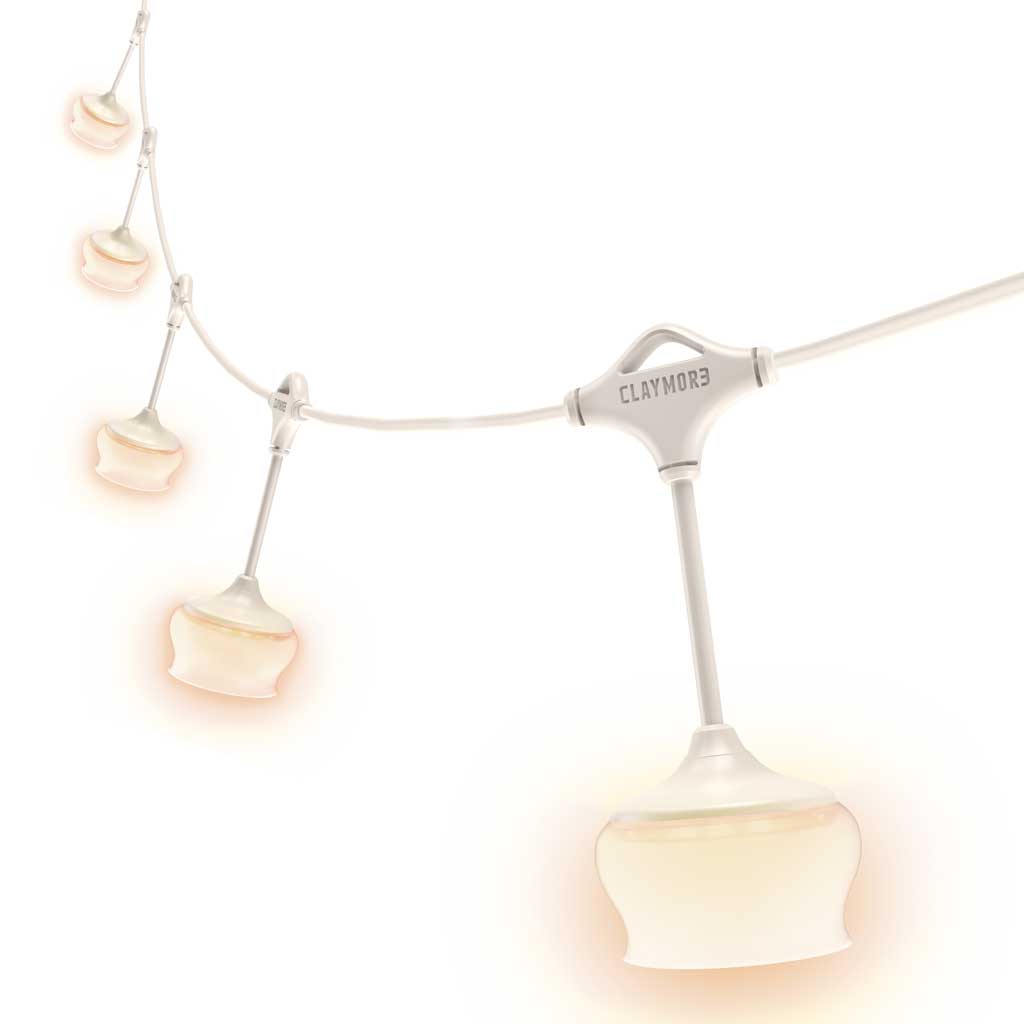 Cadena UF5 Claymore CLUF5-01LG String Lights One Size / Light Grey
