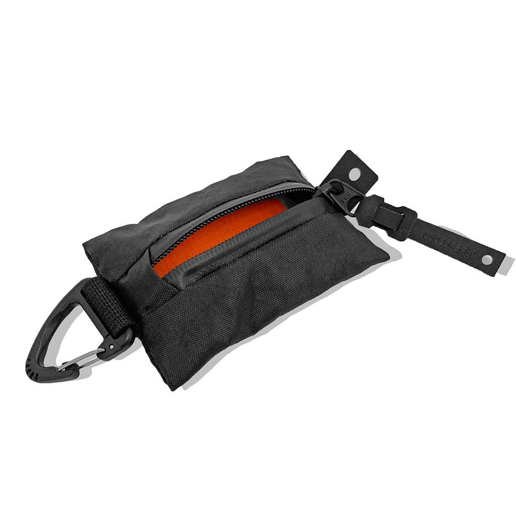 CODE OF BELL | ANNEX ZIP | Small Zip Pouch | Pitch Black | WildBounds