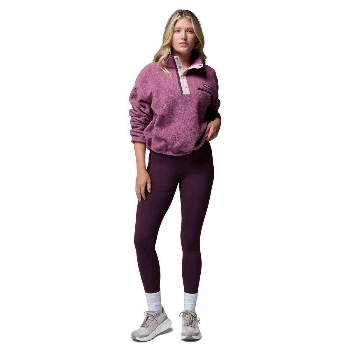 Helvetia™ II Cropped Half Snap Fleece | Women's Columbia Women's Hoodies