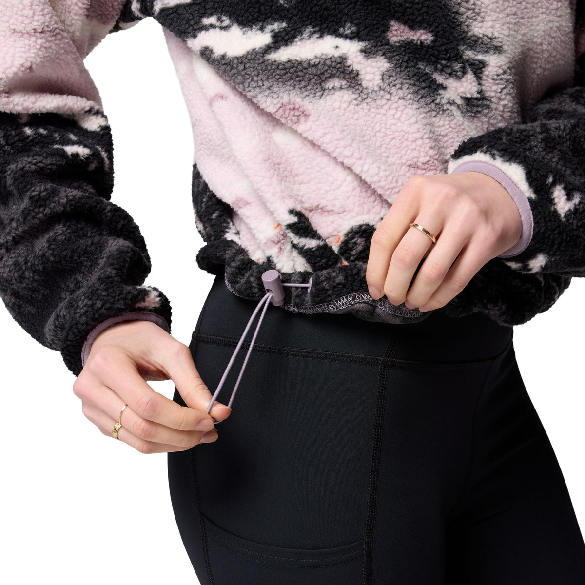 Helvetia™ II Printed Cropped Half Snap | Women's Columbia Women's Hoodies
