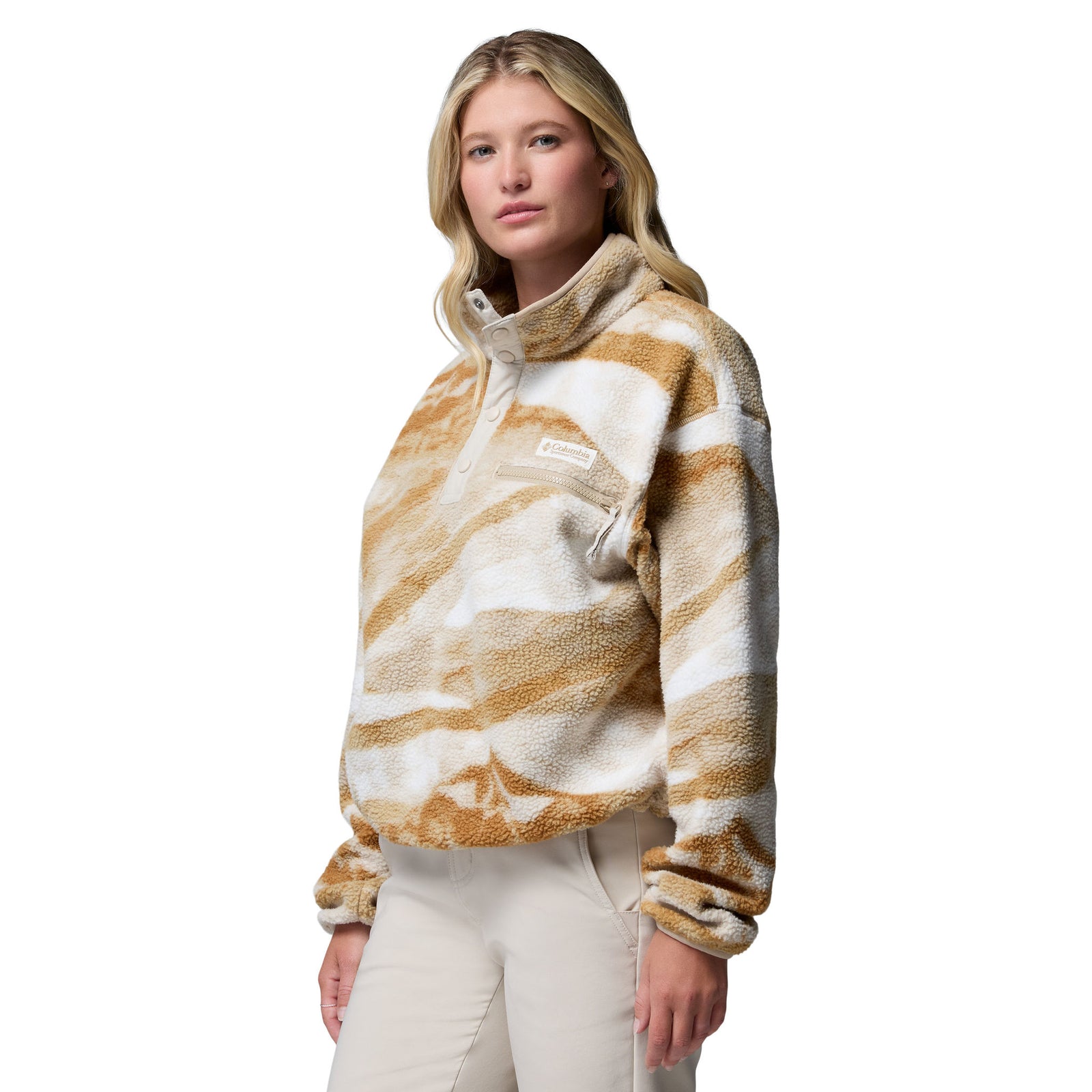 Helvetia™ II Printed Cropped Half Snap | Women's Columbia Women's Hoodies
