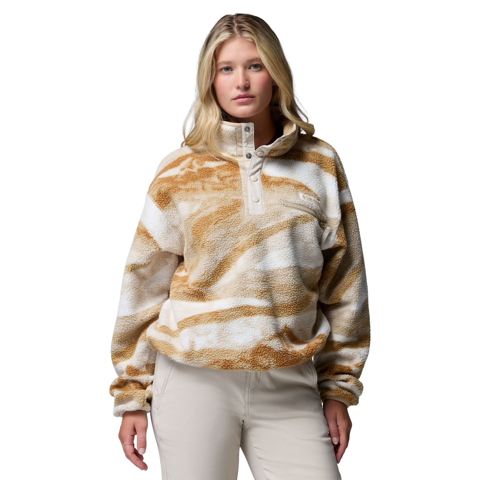 Helvetia™ II Printed Cropped Half Snap | Women's Columbia Women's Hoodies