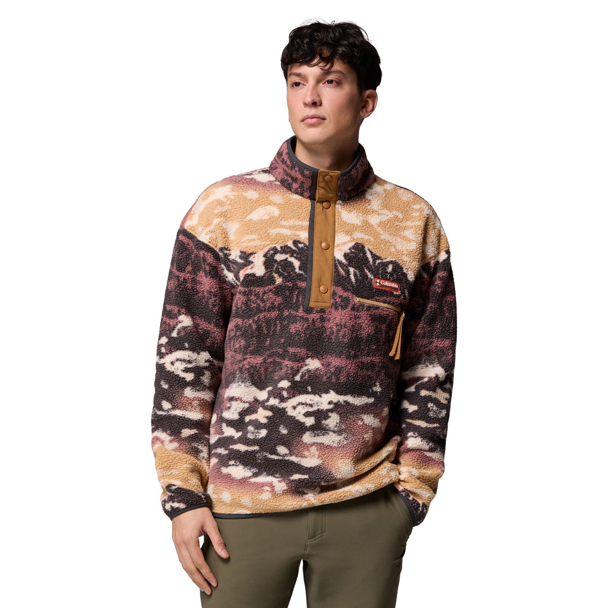 Helvetia™ II Printed Half Snap Fleece | Men's Columbia Men's Hoodies