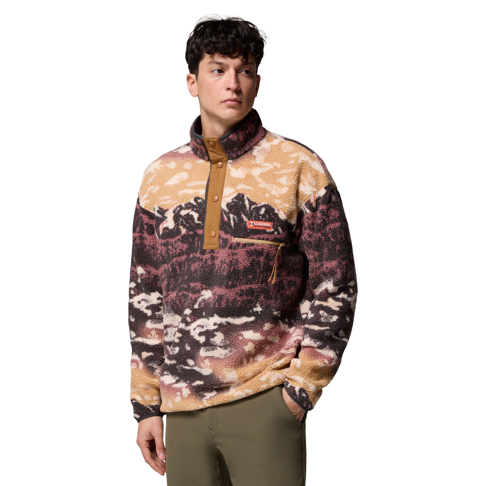 Helvetia™ II Printed Half Snap Fleece | Men's Columbia Men's Hoodies