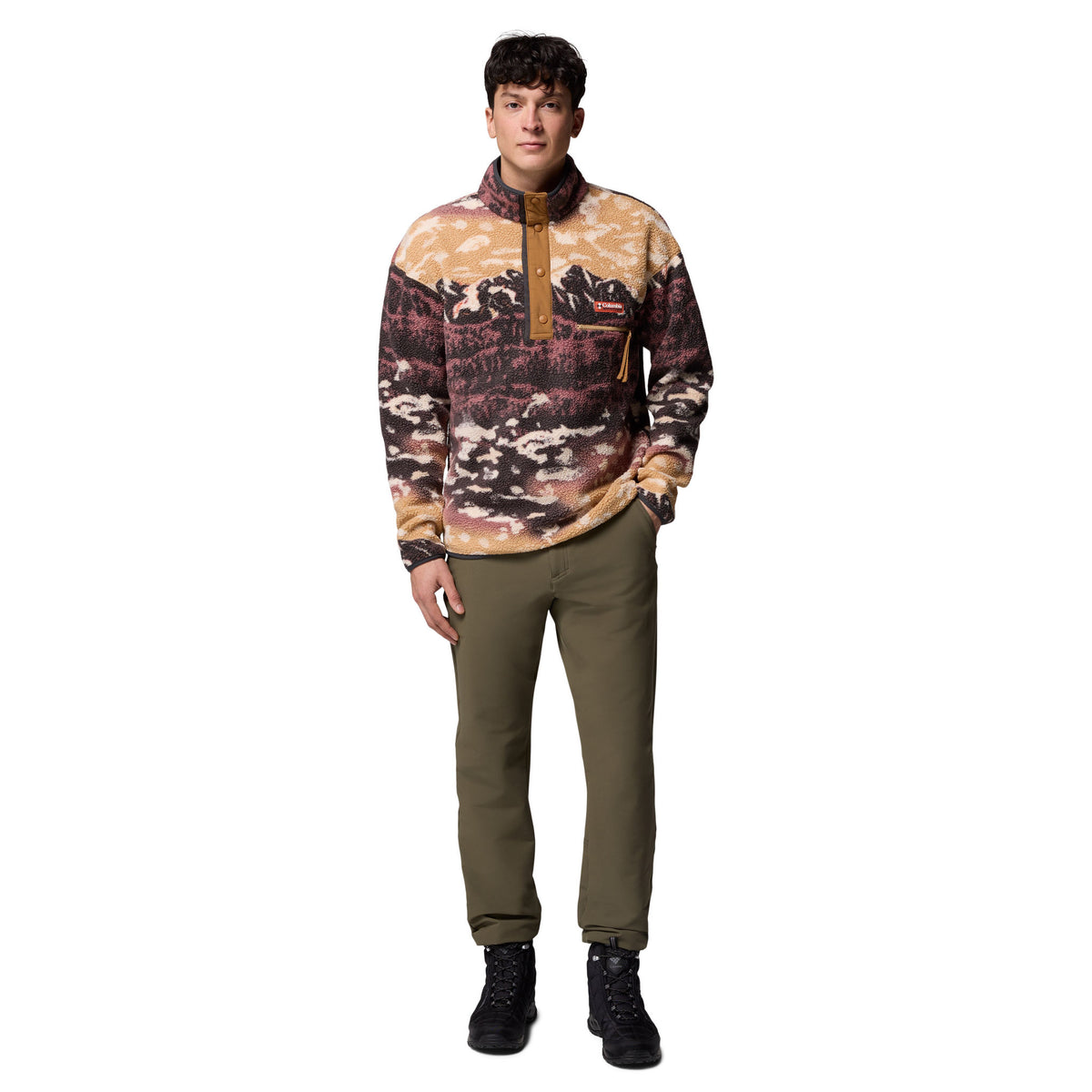 Helvetia™ II Printed Half Snap Fleece | Men's Columbia Men's Hoodies