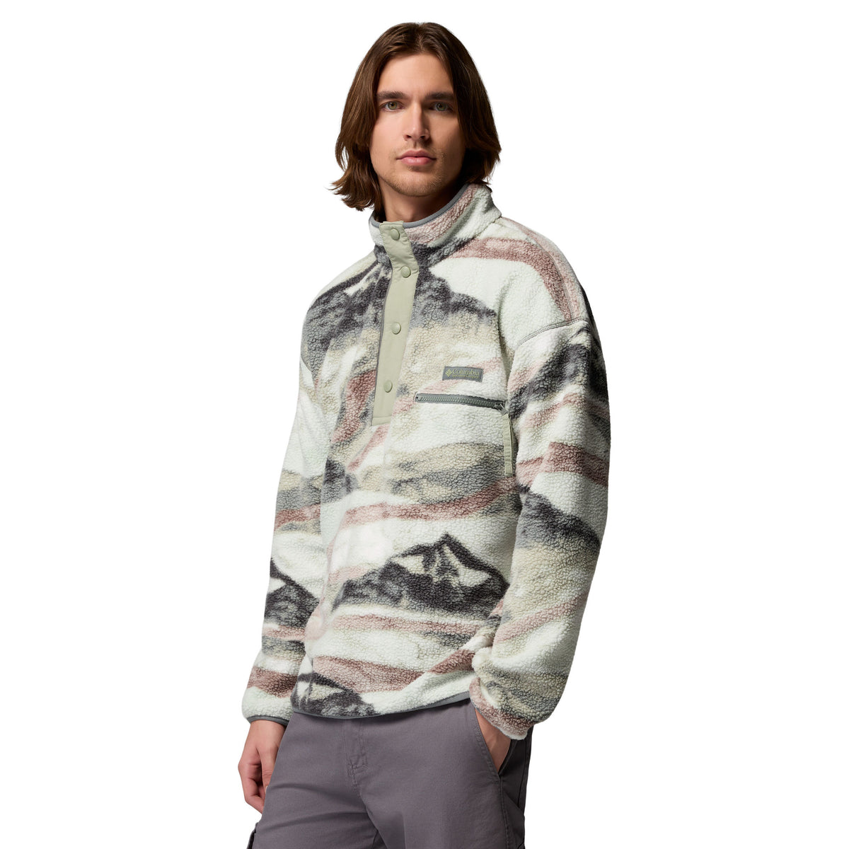 Helvetia™ II Printed Half Snap Fleece | Men's Columbia Men's Hoodies