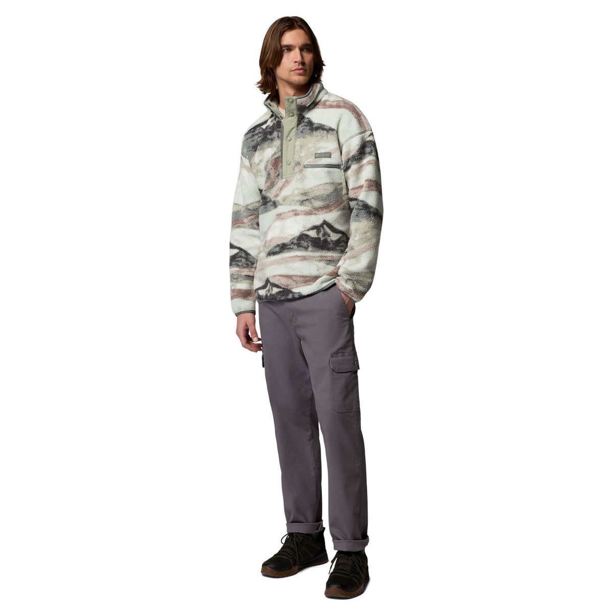 Helvetia™ II Printed Half Snap Fleece | Men's Columbia Men's Hoodies