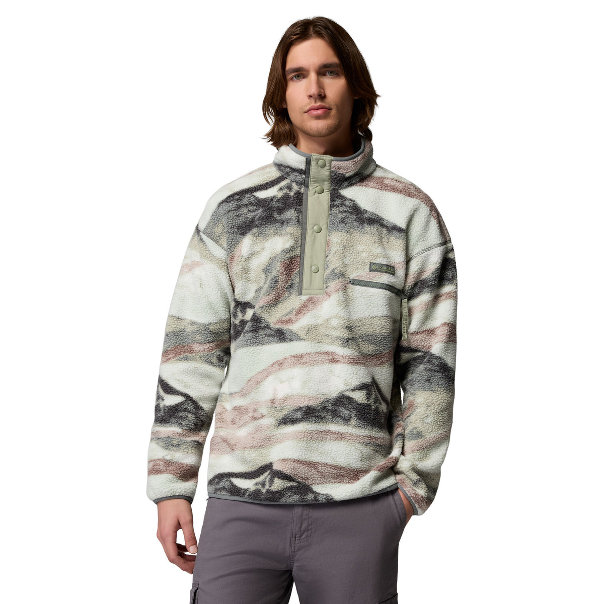 Helvetia™ II Printed Half Snap Fleece | Men's Columbia Men's Hoodies