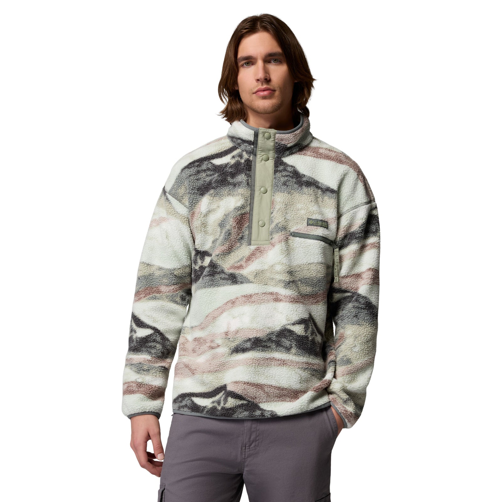 Helvetia™ II Printed Half Snap Fleece | Men's Columbia Men's Hoodies