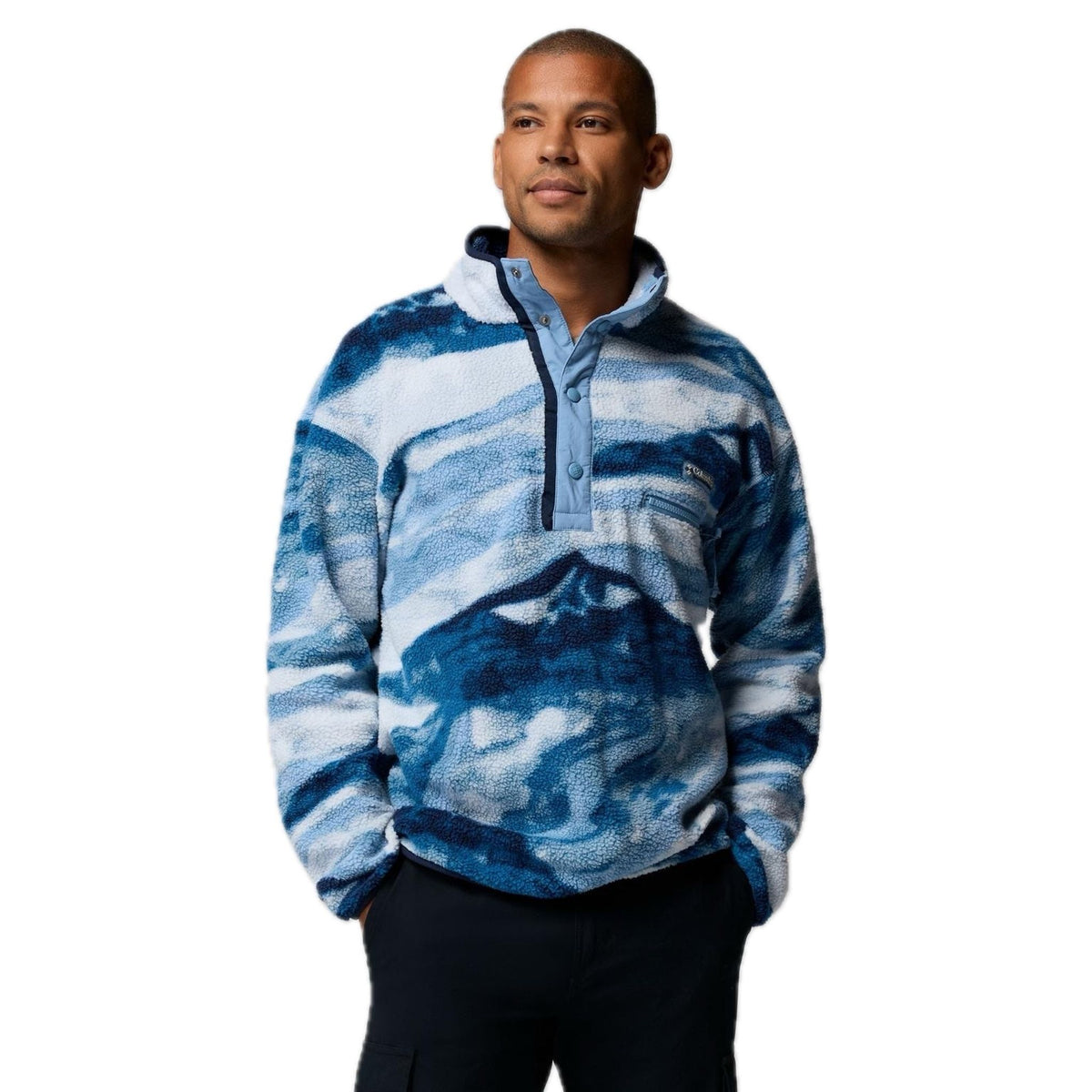 Helvetia™ II Printed Half Snap Fleece | Men's Columbia Men's Hoodies