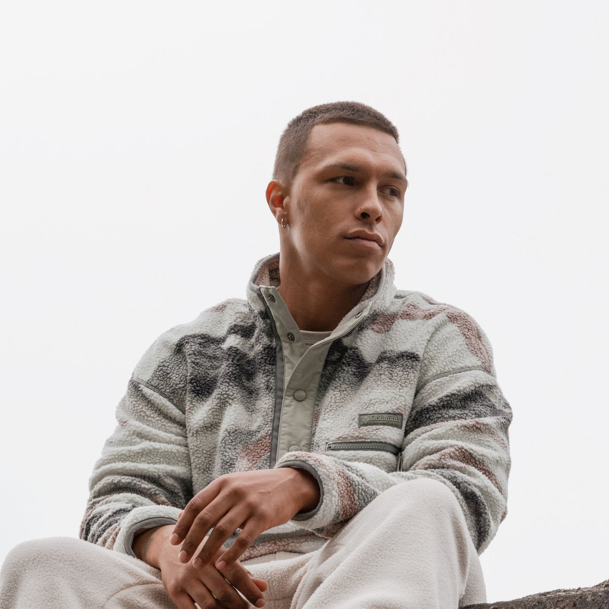 Helvetia™ II Printed Half Snap Fleece | Men's Columbia Men's Hoodies