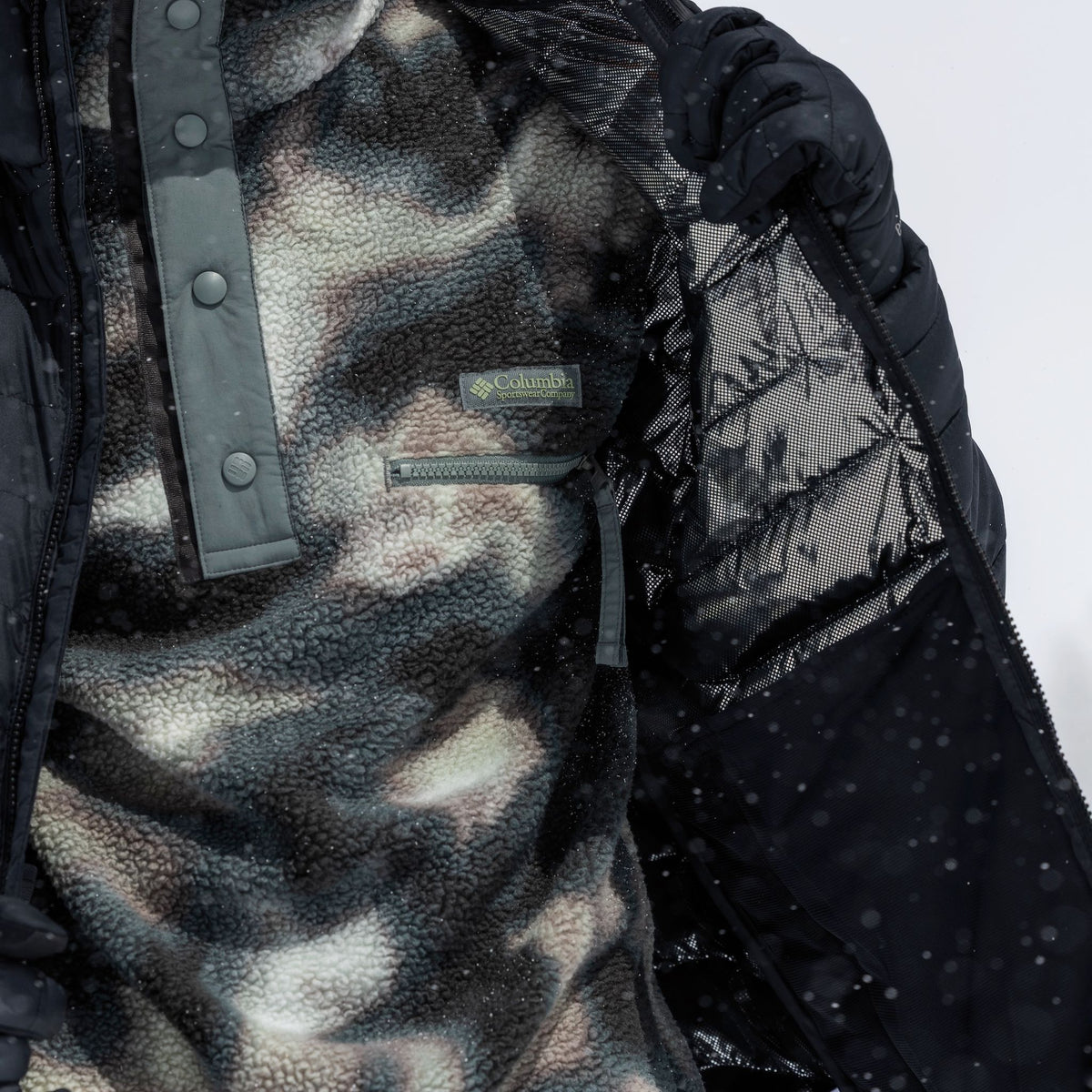 Helvetia™ II Printed Half Snap Fleece | Men's Columbia Men's Hoodies