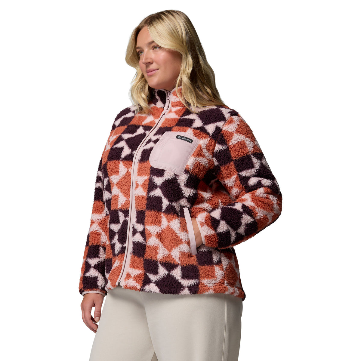 West Bend™ Print Full Zip II | Women's Columbia Women's Fleece Jackets