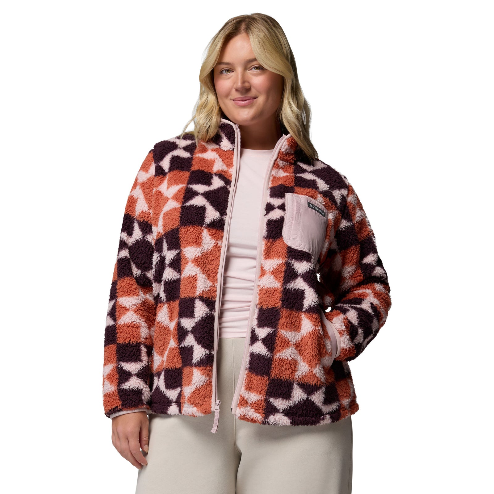 West Bend™ Print Full Zip II | Women's Columbia Women's Fleece Jackets
