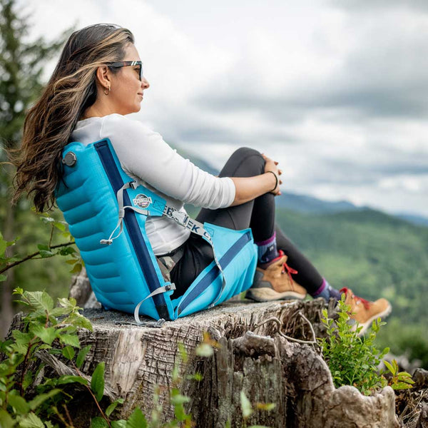 Air-Chair 水色 3脚セット Amazon.com: Crazy Creek Inflatable AirLounger Original Chair for