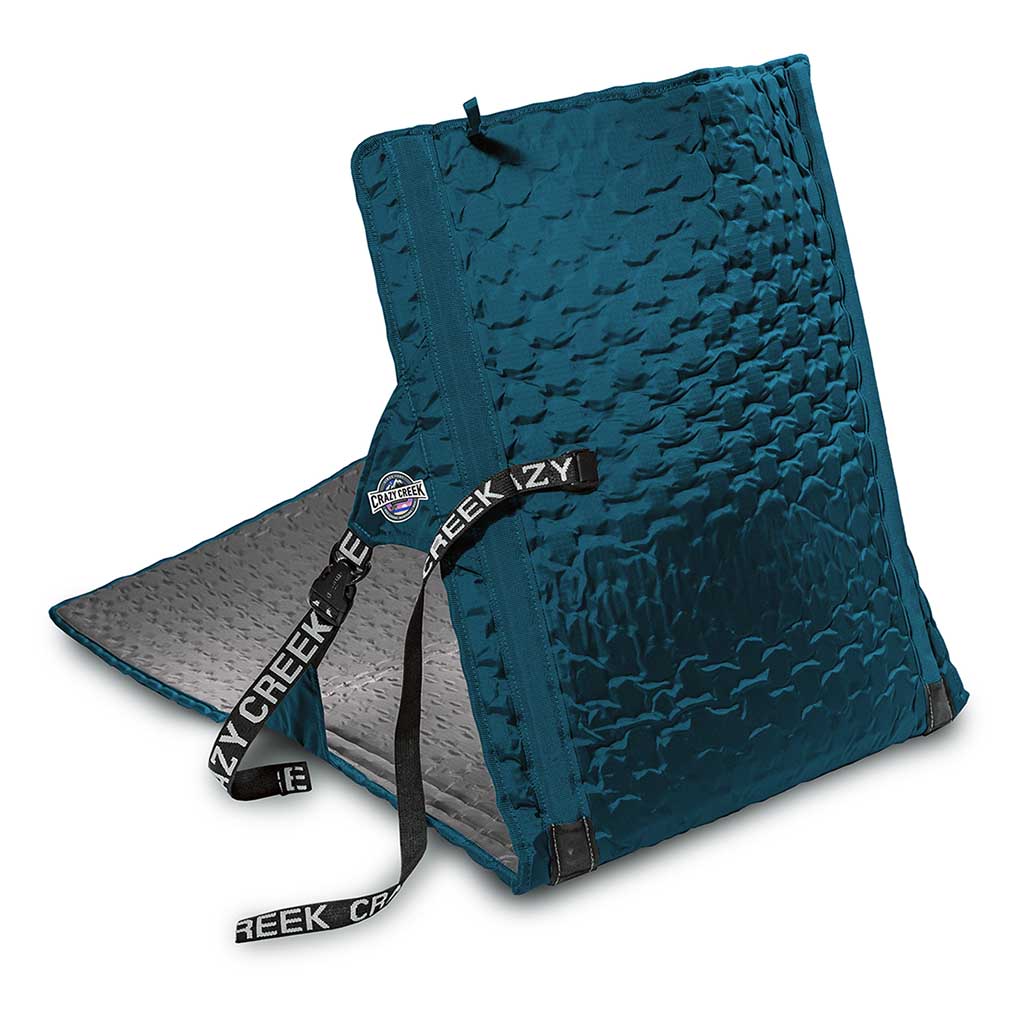 Hex 2.0 PowerLounger Crazy Creek 1049-185 Chairs One Size / Aleutian Blue/Slate Grey