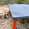 Pack Table Crazy Creek 8800-900 Outdoor Tables One Size / Grey Cement