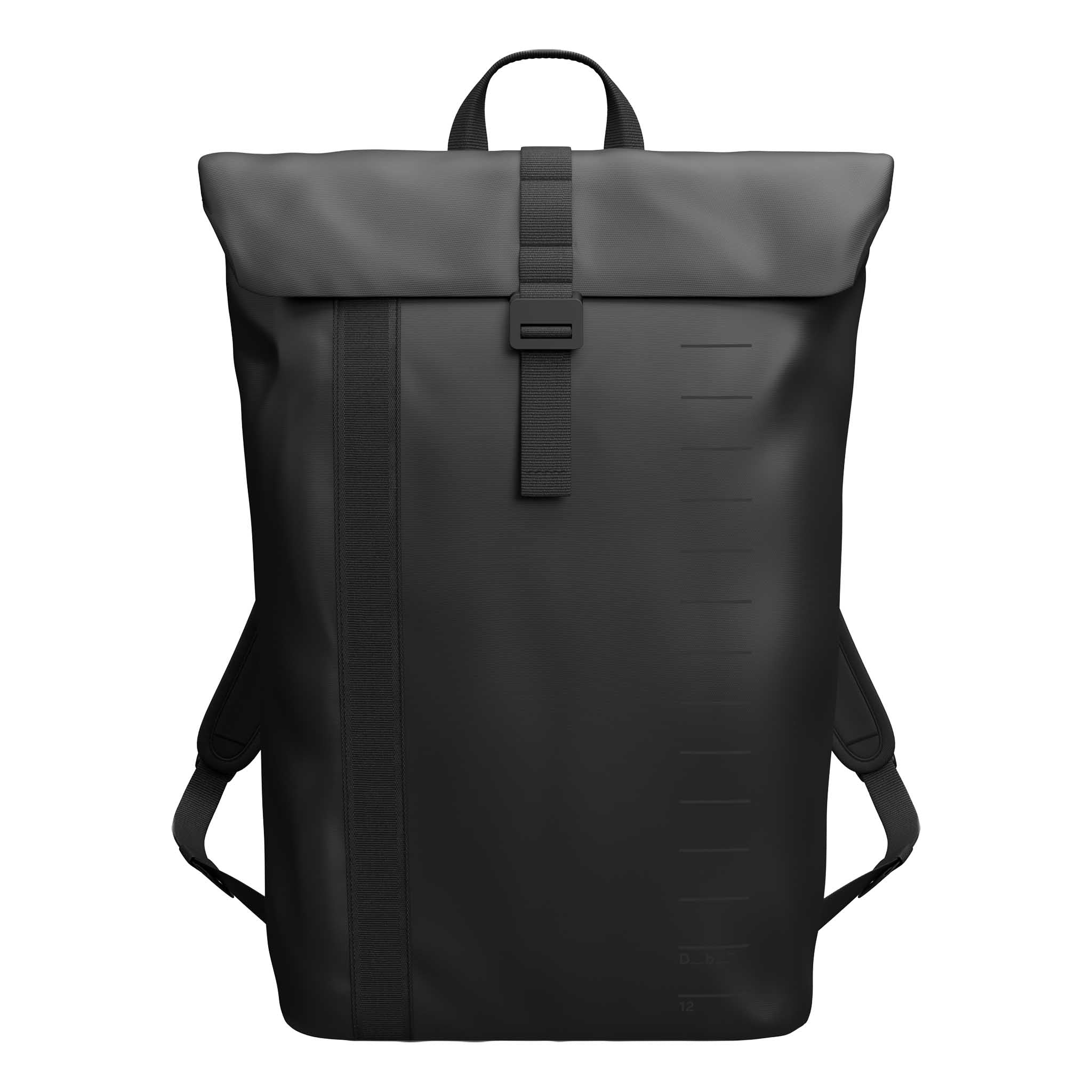 Db Journey | Essential Backpack 12L | Compact Laptop Backpack | Black