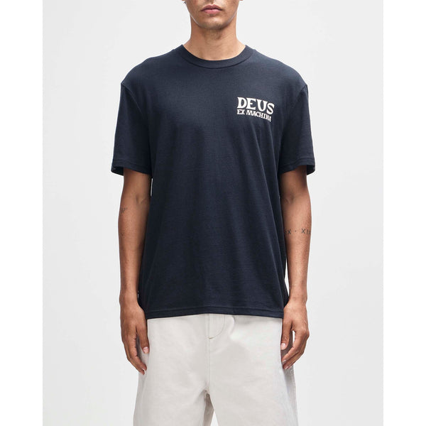DEUS EX MACHINA Tシャツ Deus Ex Machina | Chinook Tee | Sustainable Cotton T-Shirt | Black