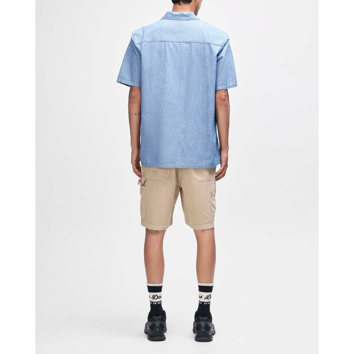 Forecourt Chambray Shirt Deus Ex Machina Men's Shirts