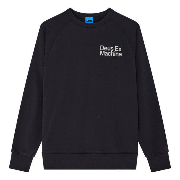 Deus Ex Machina | Plenty Good Crew | Loose Fit Sweater | Black
