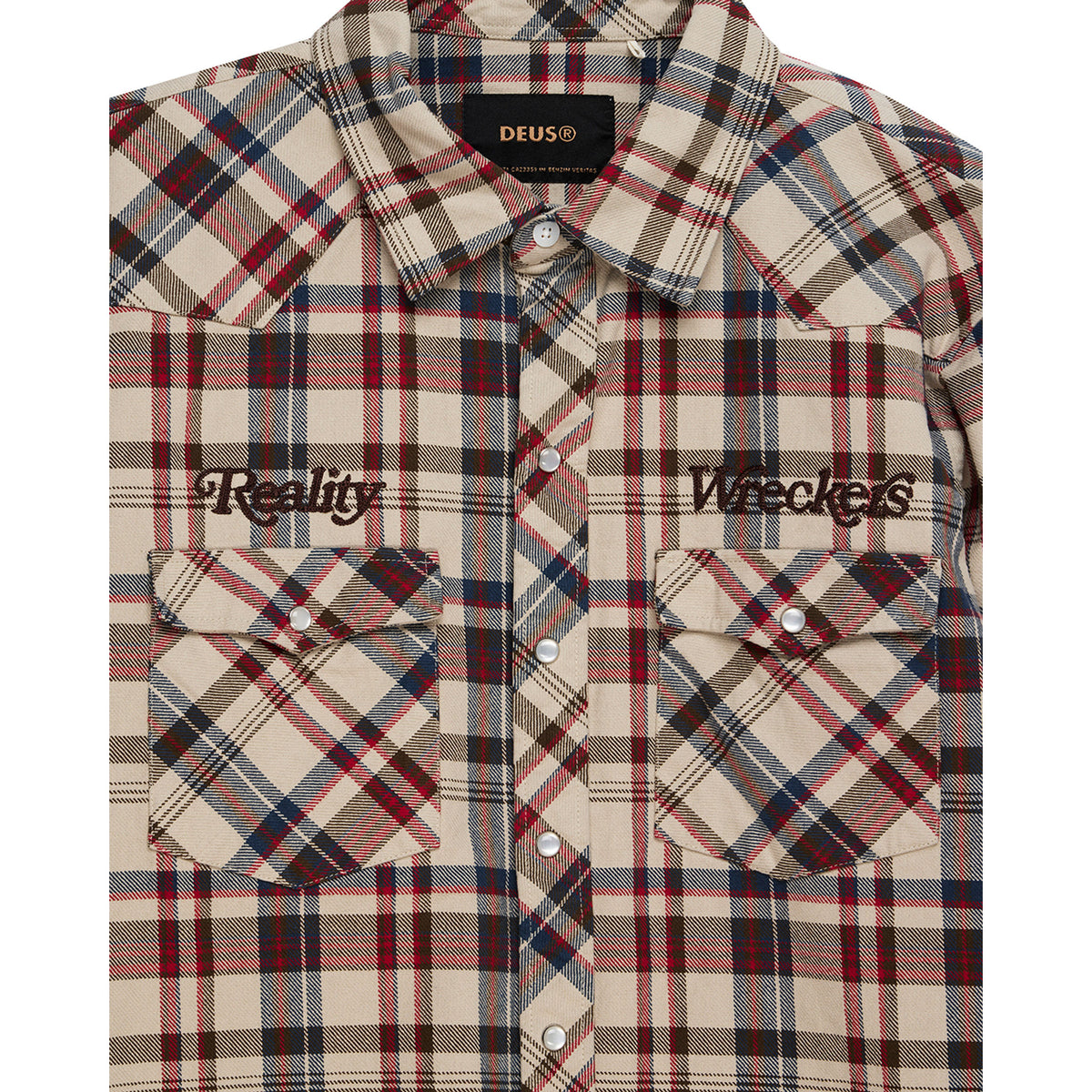 Reality Wreckers Check Shirt | Men's Deus Ex Machina Men's Shirts