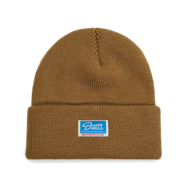 Deus Ex Machina | Setta Beanie | Fisherman Beanie | Bronze Brown