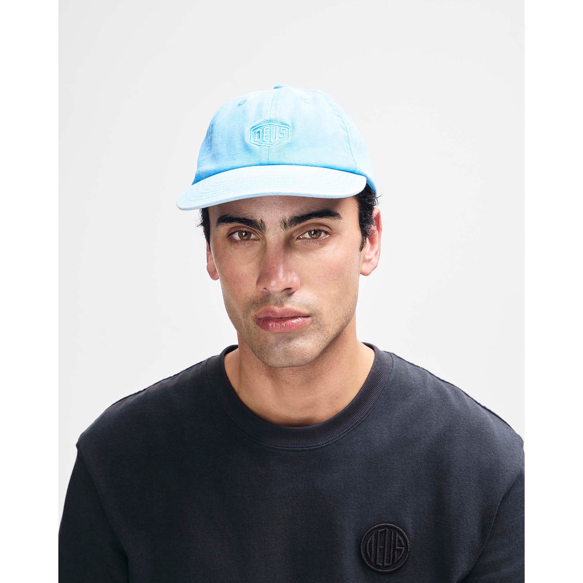 Shield Garment Dyed Dad Cap Deus Ex Machina D261MHA191059800 Caps & Hats One Size / Bonnie Blue