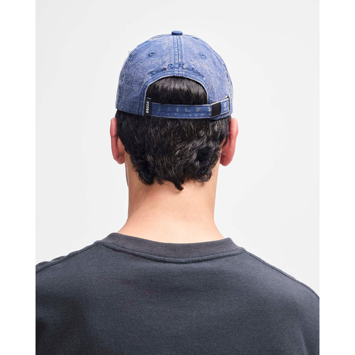 Shield Garment Dyed Dad Cap Deus Ex Machina D261MHA191060800 Caps & Hats One Size / Mechanic Blue