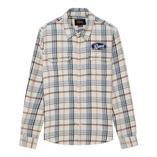 Vacay Check Shirt Deus Ex Machina Men's Shirts