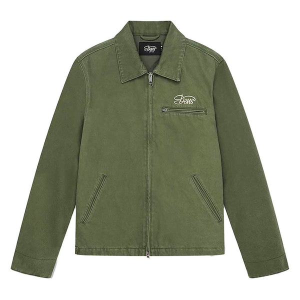 Deus Ex Machina | Workwear Overdye Jacket | Cypress Green - WildBounds