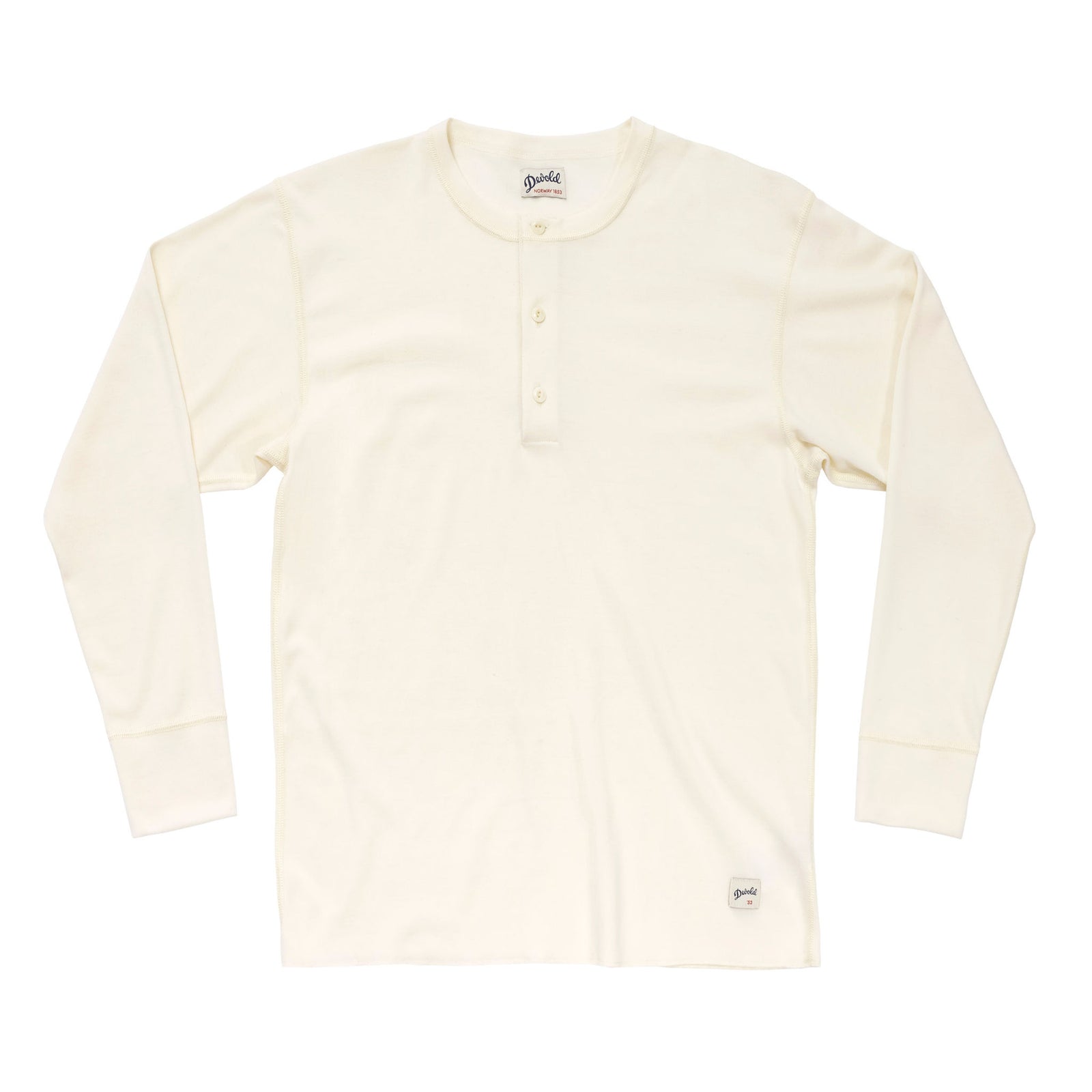 Archive Henley LS Devold Unisex Long Sleeve Tees