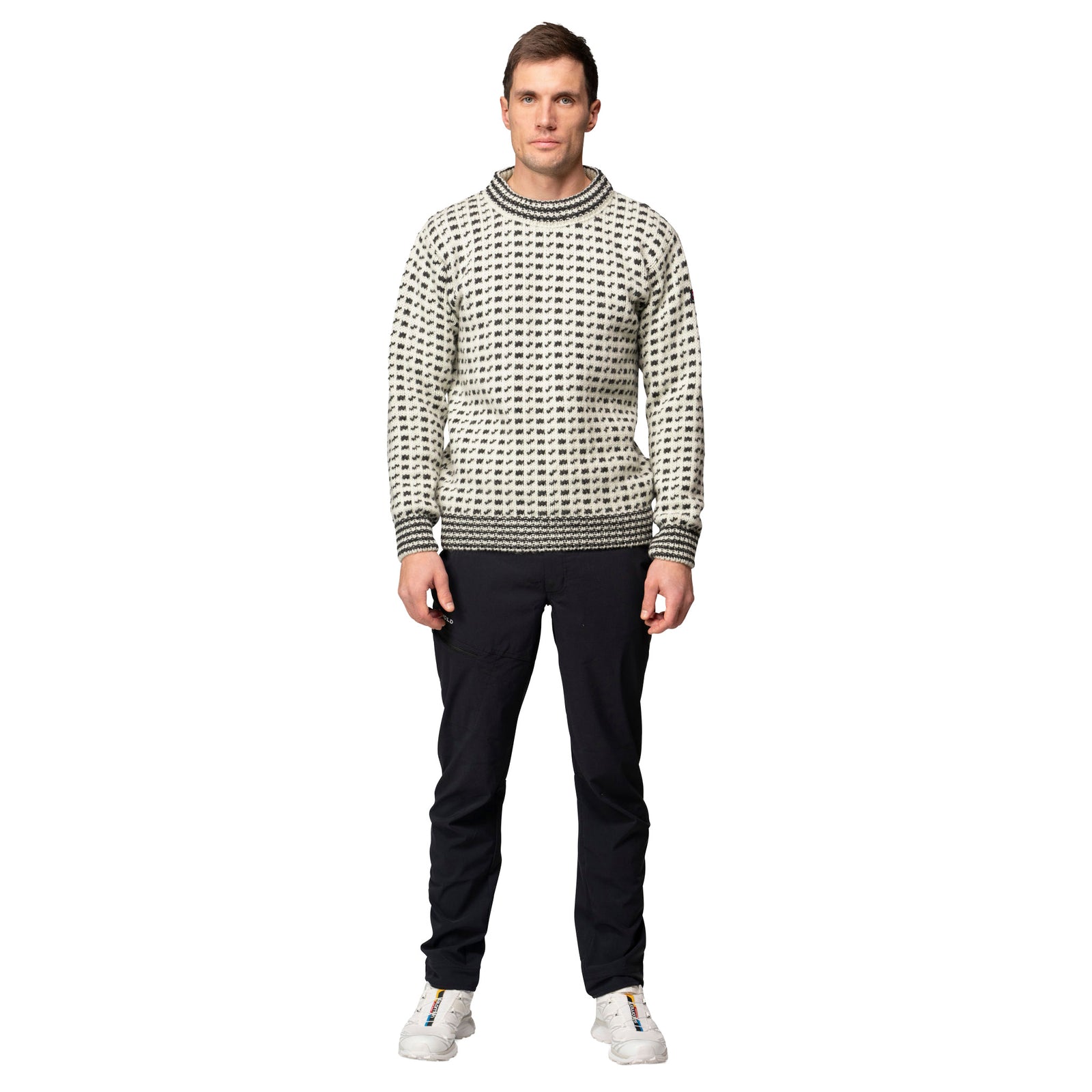 Original Islender Wool Sweater Devold Unisex Knitted Jumpers