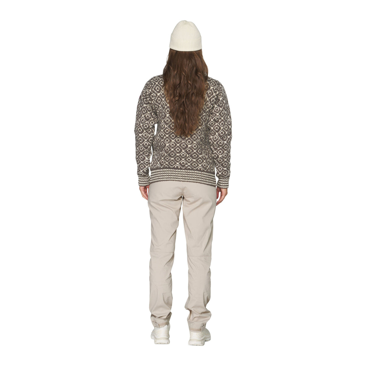 Svalbard Wool Zip Neck Devold Unisex Knitted Jumpers
