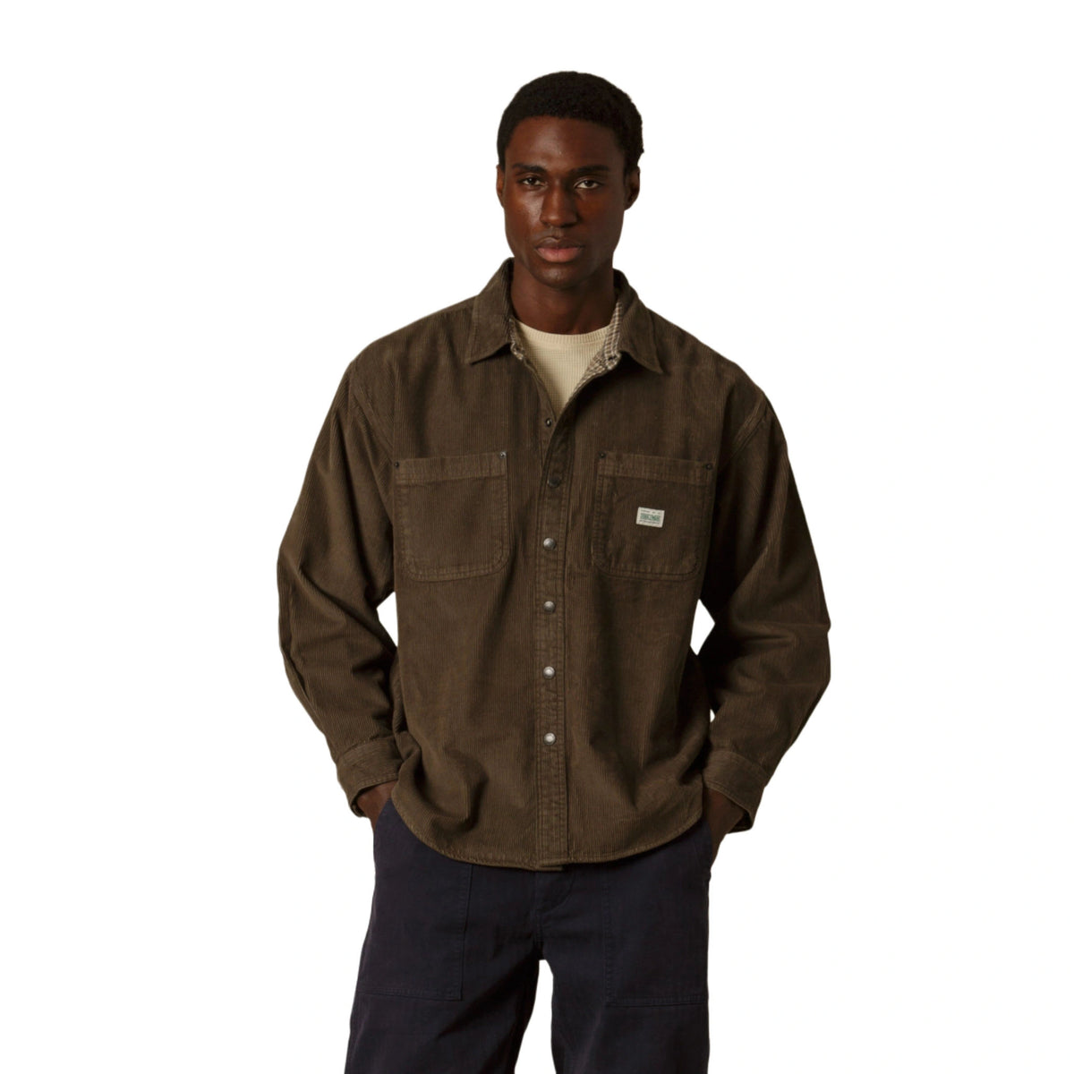 Lined Snap Overshirt | Men's Dubbleware Men's Shirts