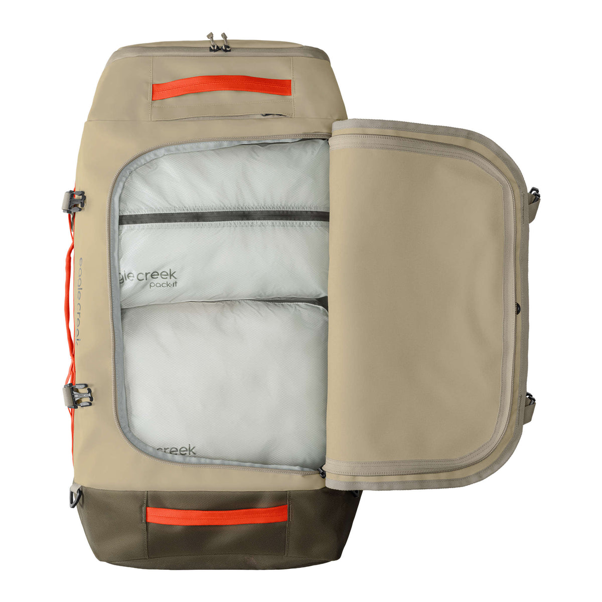 Cargo Hauler Rolling Duffle 110L Eagle Creek EC020604357 Wheeled Duffle Bags 110L / Desert Tan