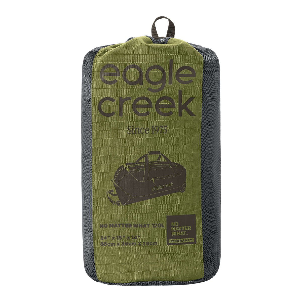 No Matter What Rolling Duffle 120L Eagle Creek EC020609370 Wheeled Duffle Bags 120L / Olive Green