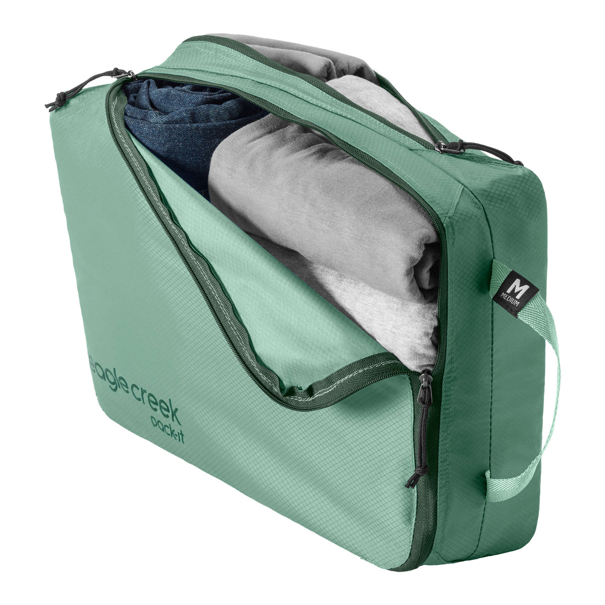Pack-It Isolate Clean/Dirty Cube M Eagle Creek EC040402064 Packing Cubes 9L / Willow