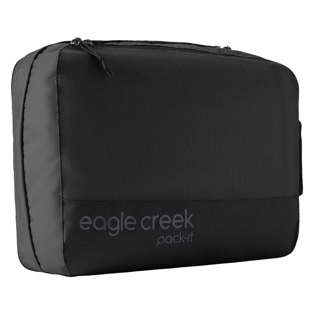 Pack-It Reveal Clean/Dirty Cube M Eagle Creek EC040414010 Packing Cubes M / Black