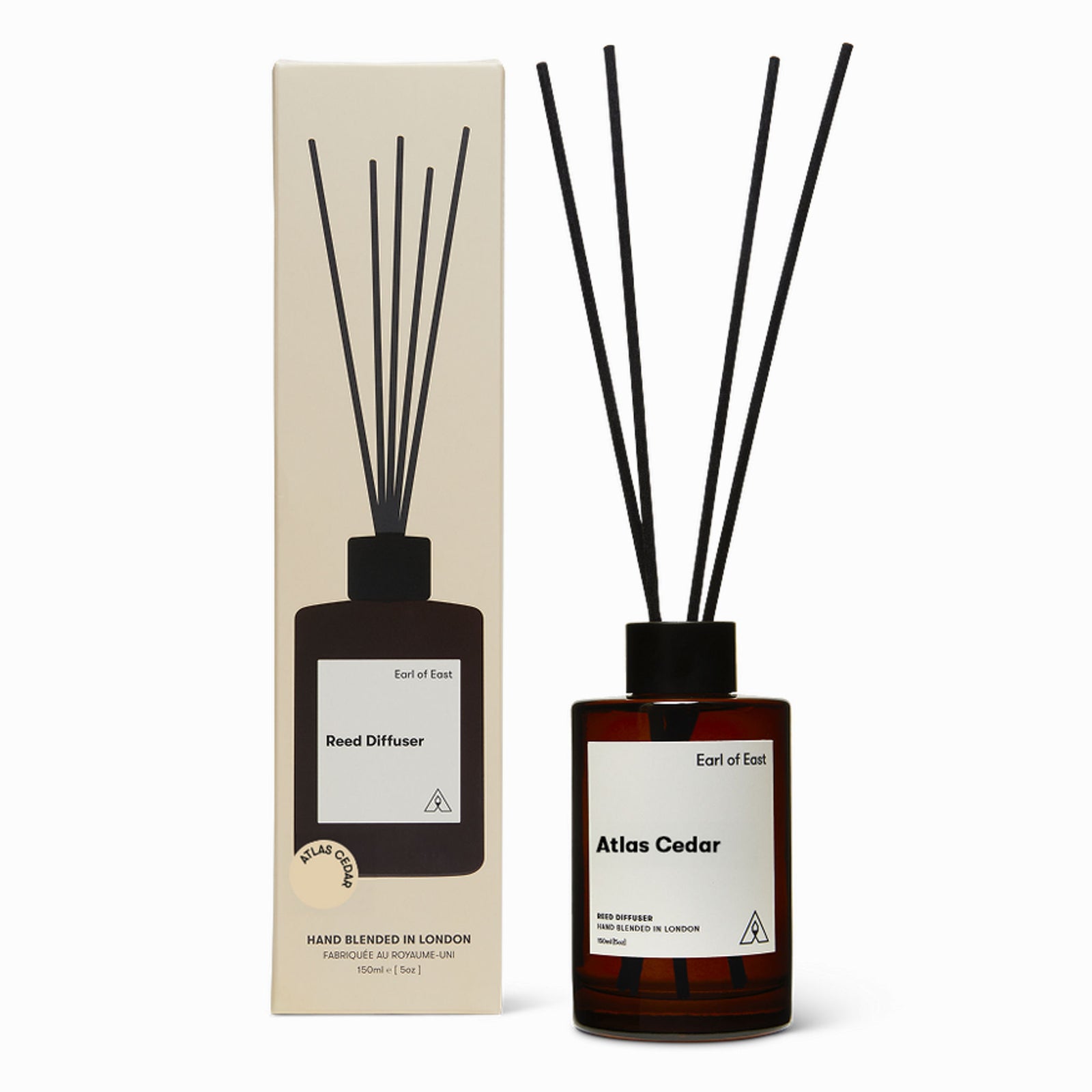 Reed Diffuser 150ml Earl of East EOE-RD-AC Reed Diffusers One Size / Atlas Cedar