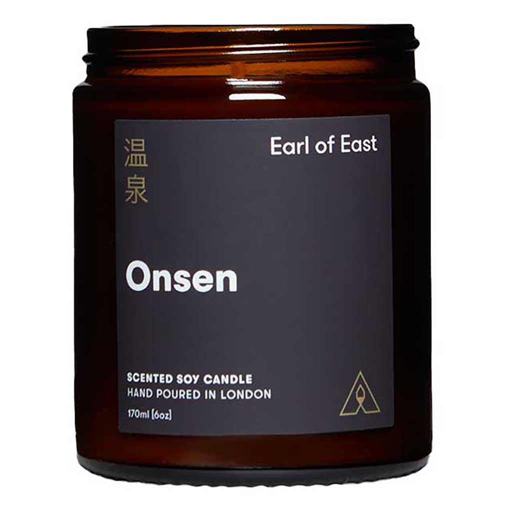 Soy Wax Candle Earl of East EOE/M/ON Candles 170ml / Onsen