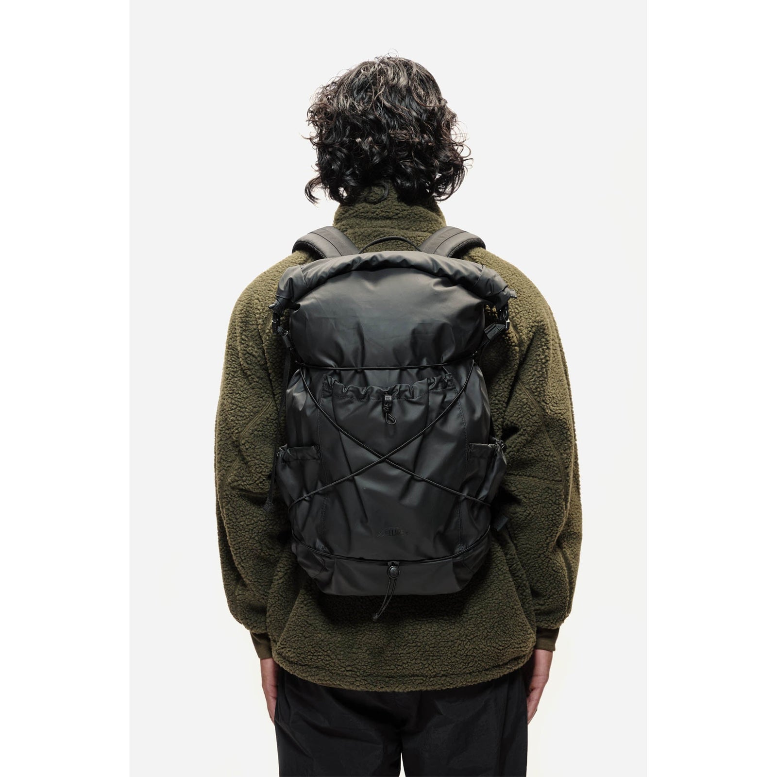 Buckden Roll Top Backpack Elliker 34052-BLACK Backpacks 24L / Black