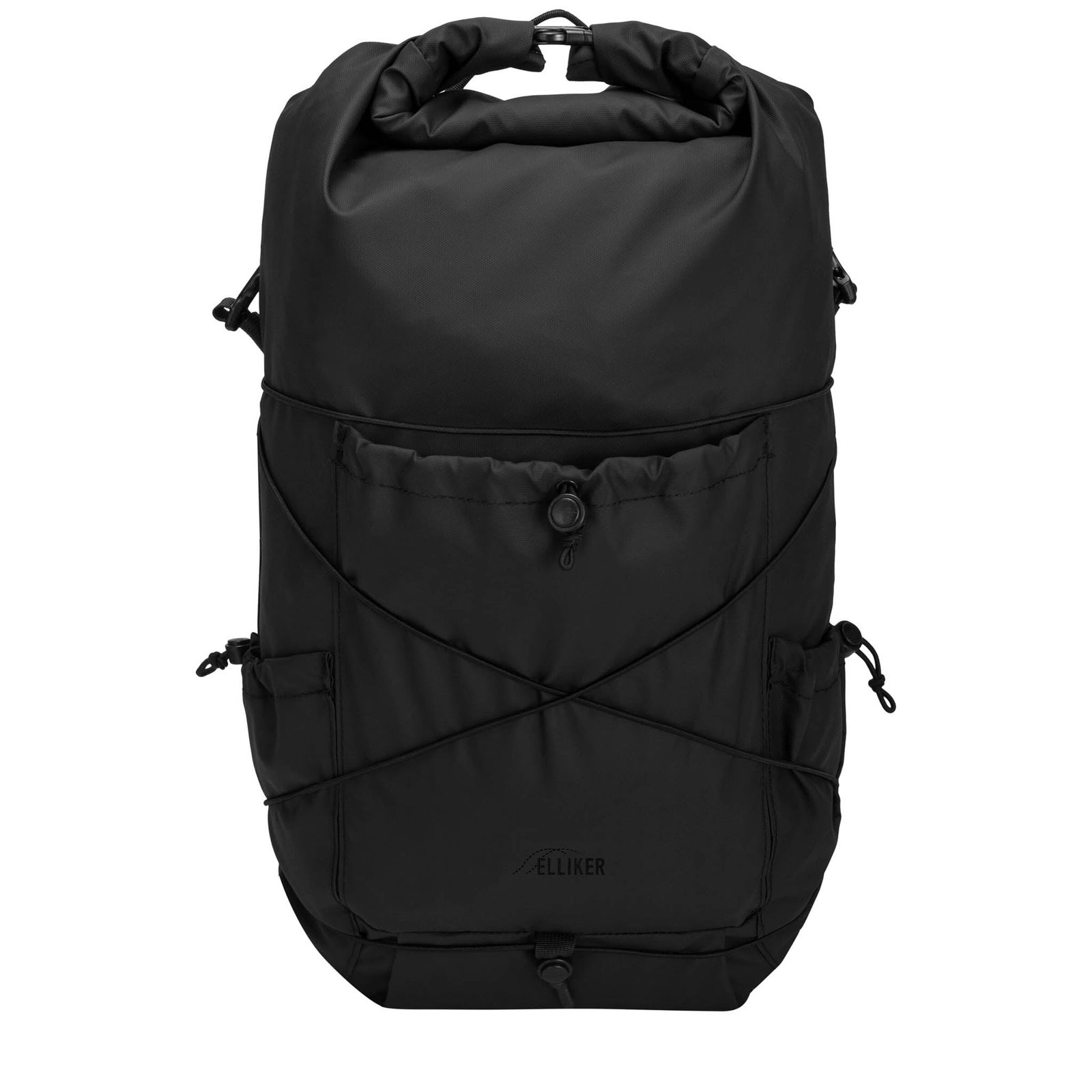 Buckden Roll Top Backpack Elliker 34052-BLACK Backpacks 24L / Black