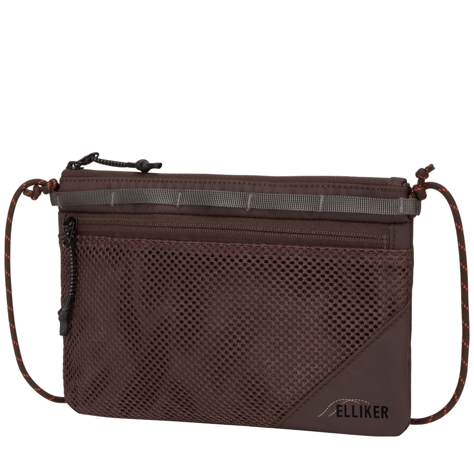 Caley Sacoche Bag Elliker 34055-DARKBROWN Crossbody Bags 1L / Dark Brown