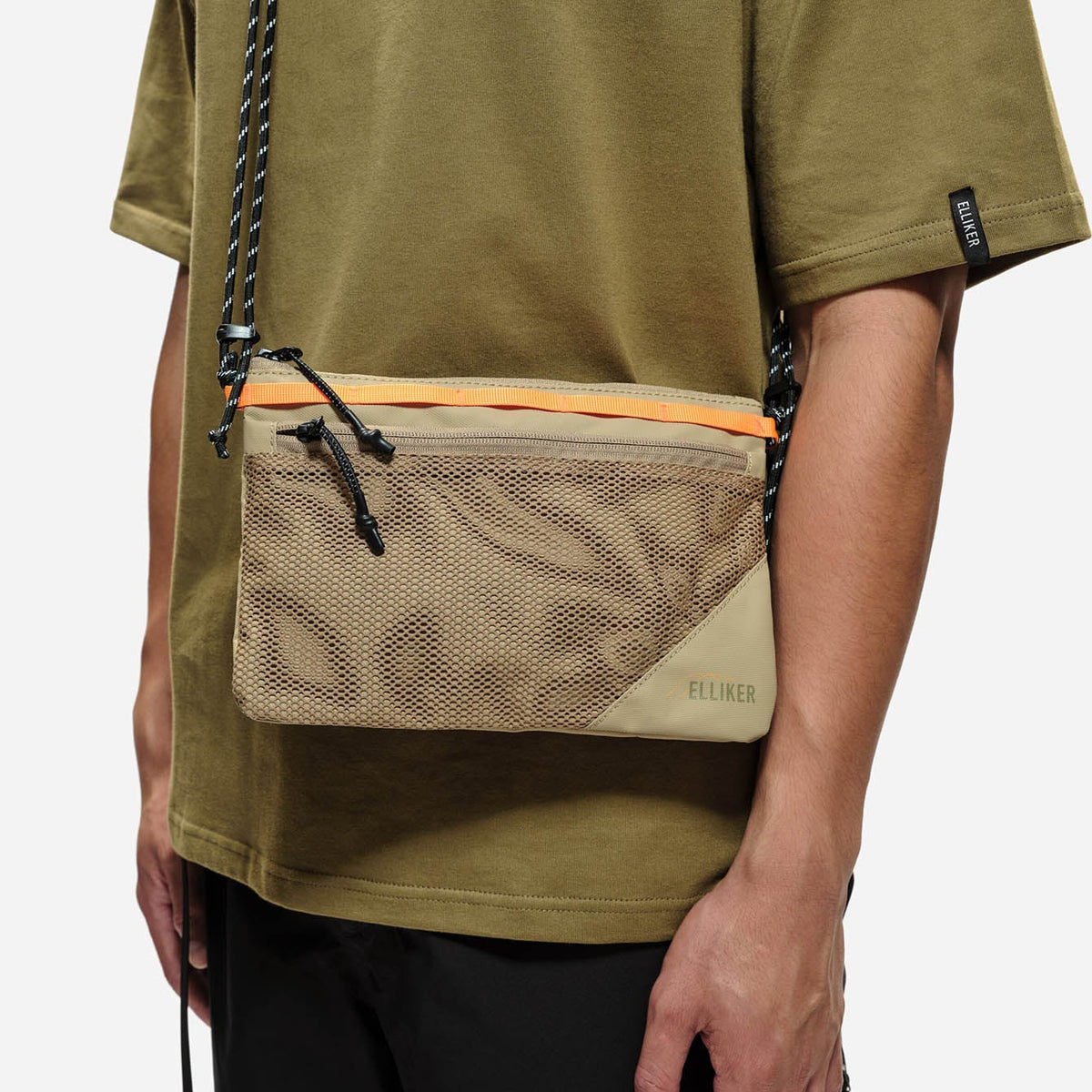 Caley Sacoche Bag Elliker 34055-SAND Crossbody Bags 1L / Sand