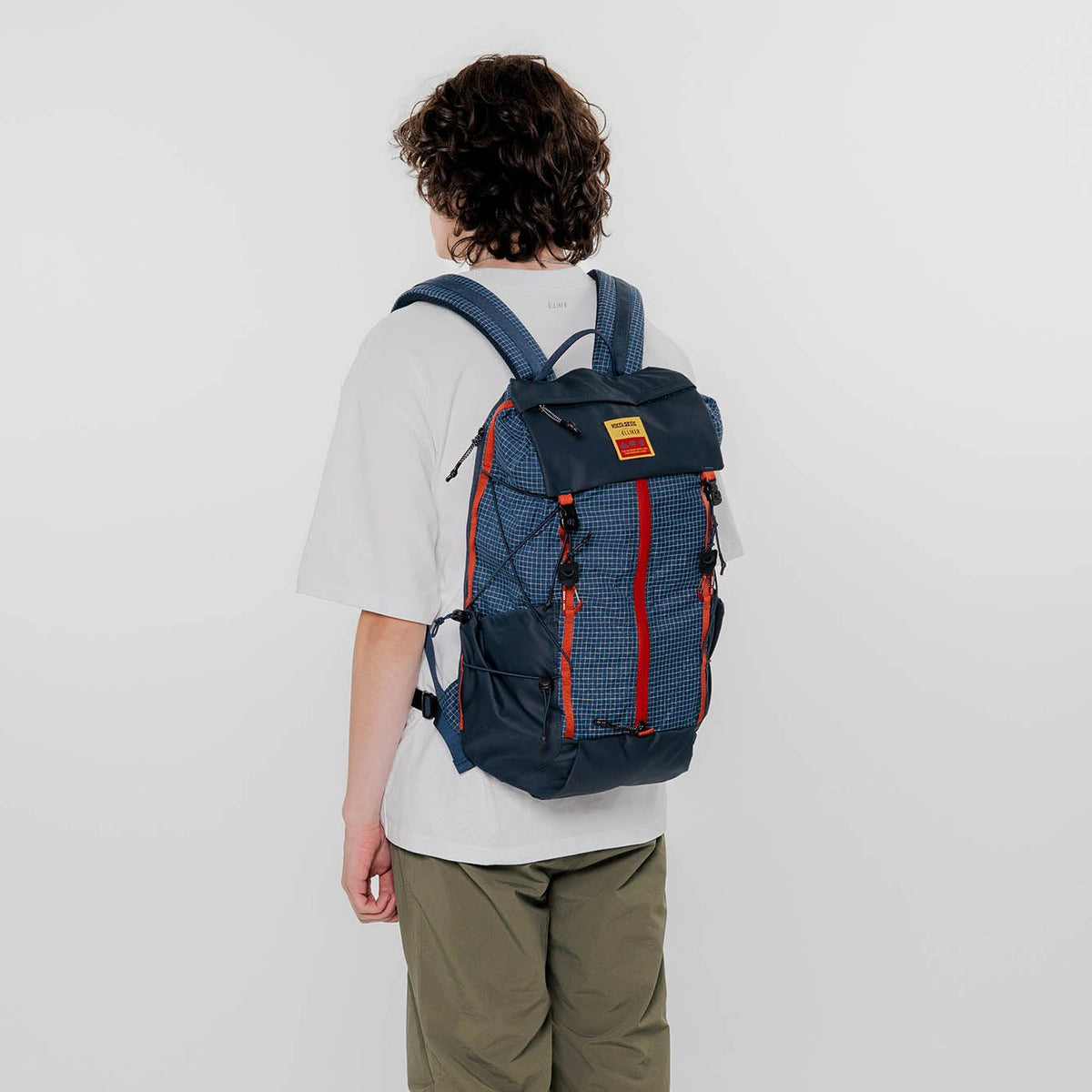 Cautley | Hikerdelic Backpack Elliker 34065-NAVY-RED Backpacks 23L / Navy-Red
