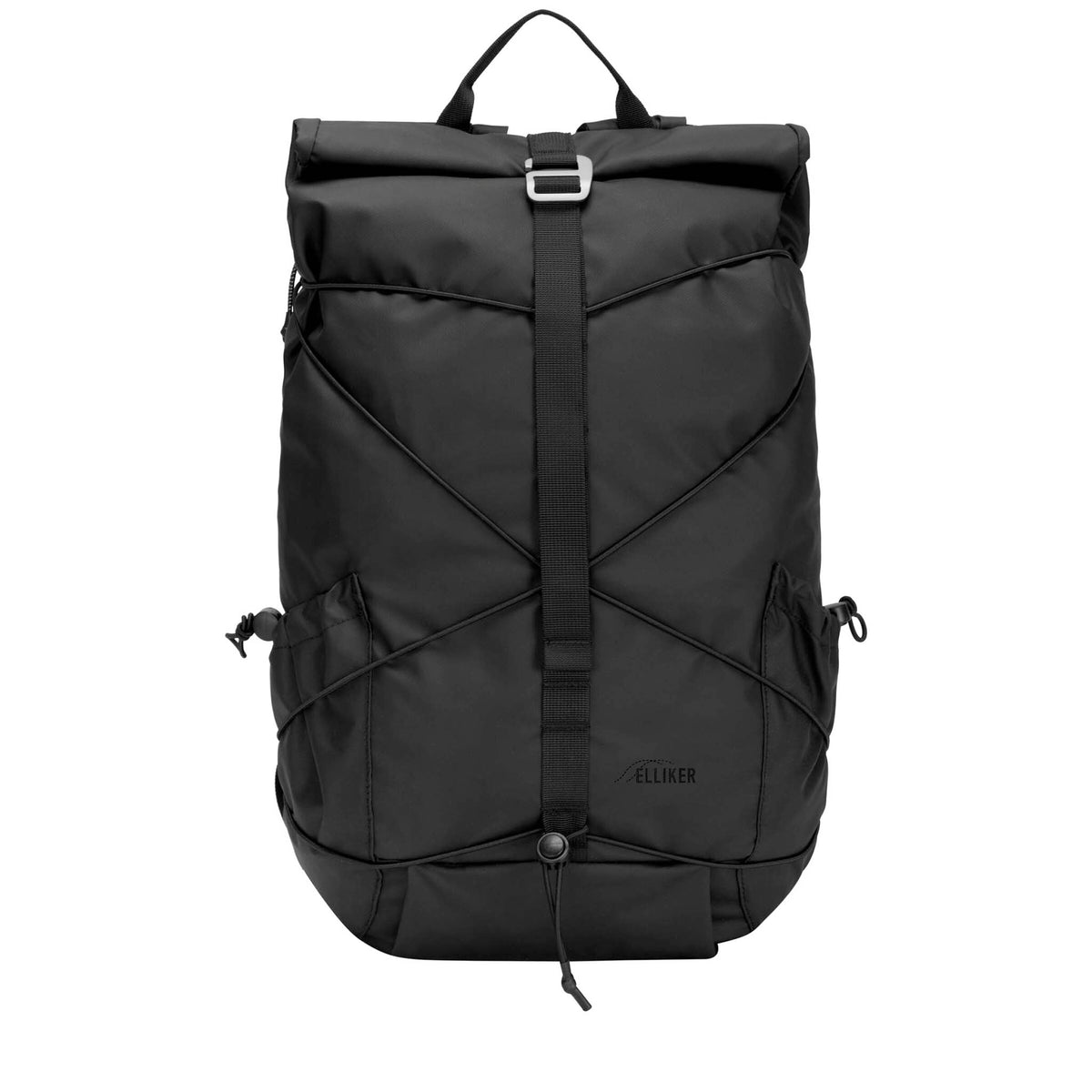 Dayle Roll Top Backpack Elliker 34001-BLACK Backpacks 21L / Black