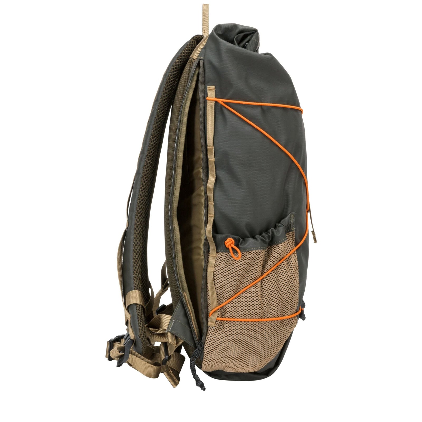 Dayle Roll Top Backpack Elliker 34001-DARKGREEN Backpacks 21L / Dark Green