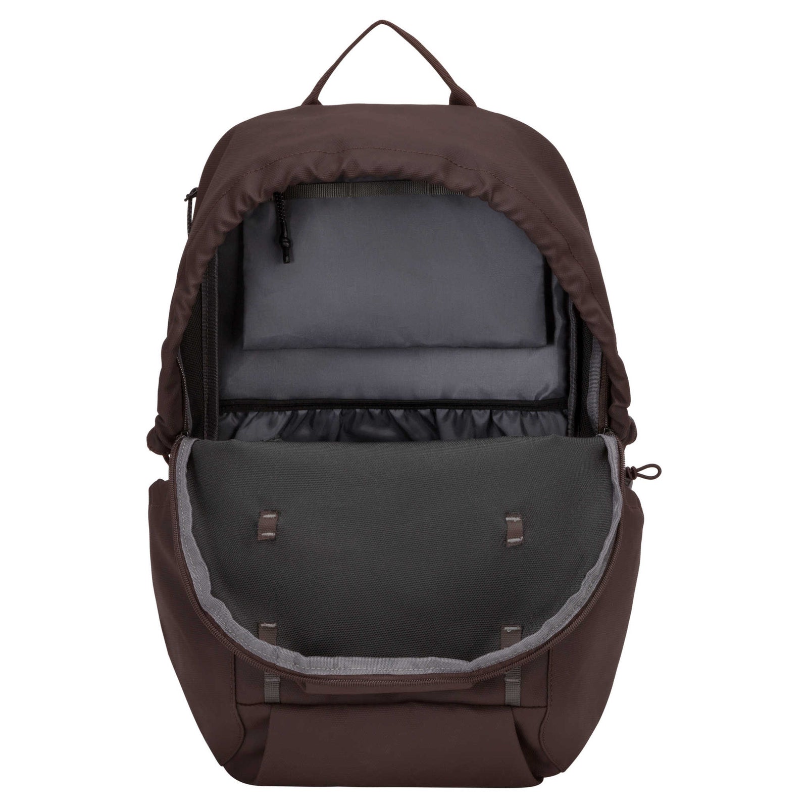 Kiln Hooded Zip Top Backpack 22L Elliker 34000-DARKBROWN Backpacks 22L / Dark Brown